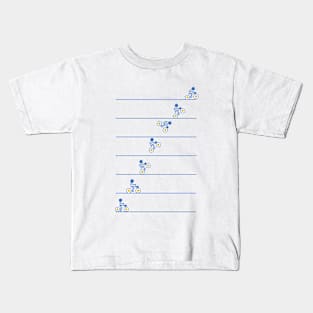 Bike man Kids T-Shirt